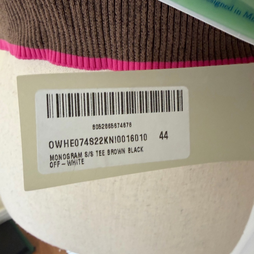 OFF-WHITE MONOGRAM TOP - Picture 3 of 6